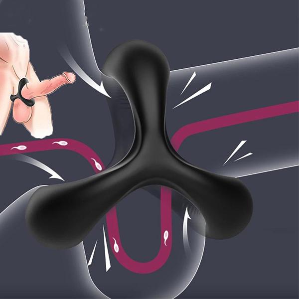 Men's Lock Ring Healthy Soft Help Erection Penis Ring Penis Foreskin Delay Ring Penis Ring Male Supply