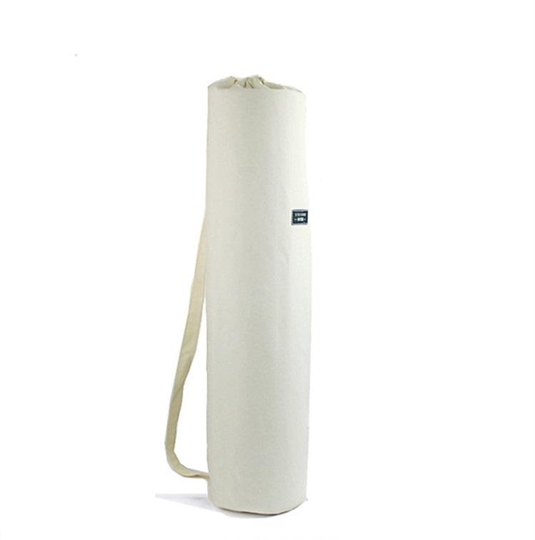 Canvas Yoga Mat Bag for Yoga Mat Carry Bag Gym Mat Backpack Lengthen Yoga Bags Multifunction Storage Bag for Fitness Mat