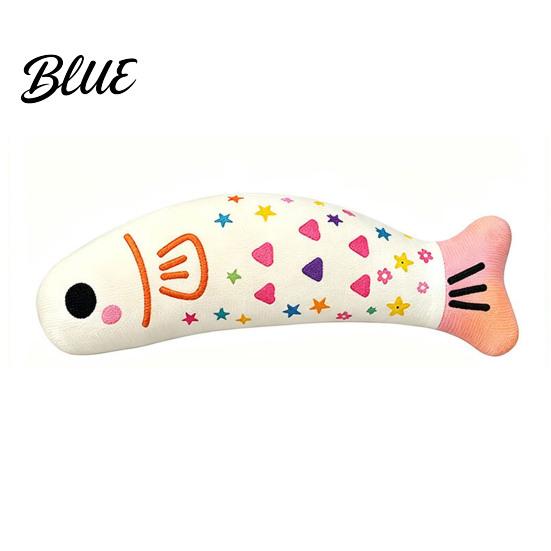 Interactive Cat Toys for Exercise Catnip Fish Toy Squeaky Linen Chew Safe Zipperless Kicker Kitten Toy Indoor Cats Biting Kicking Boredom Relief Pet