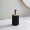 6 Piece Modern Bathroom Essentials Set Bathroom Accessory Set with Toilet Brush Trash Can & Soap Dispenser