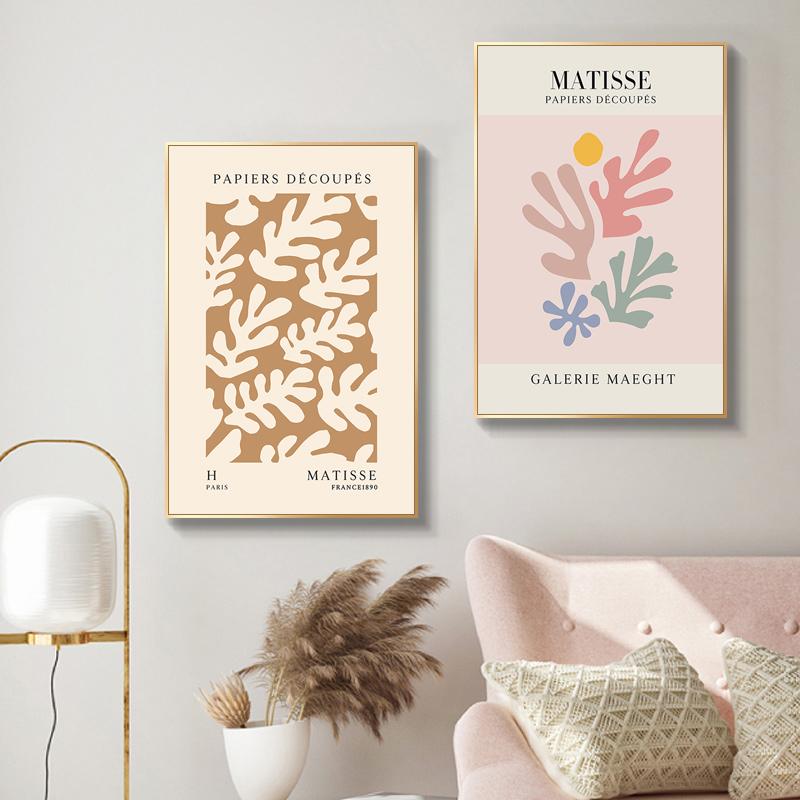 Henri Matisse Abstract Flower Canvas Posters Nordic Wall Art Decor Prints Home Decorative Picture for Interior Living Room Decor