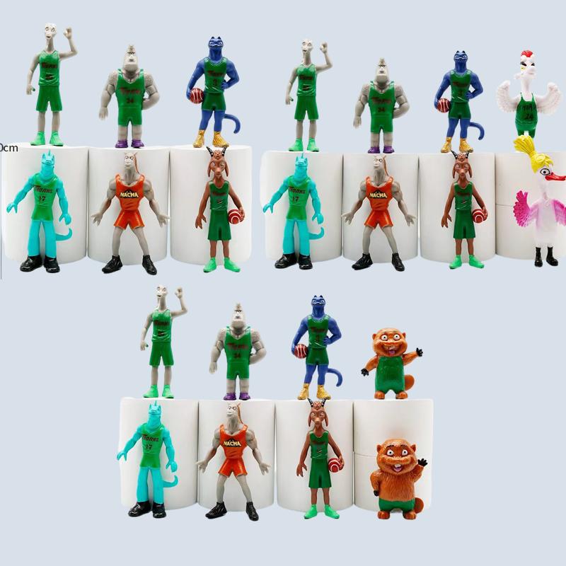 Goat Movie Figures Keychain Toys The Goat Movie Merch Figurine Key Chain Willes Goat The Movie Accessories Birthday Present