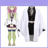 Stunning Demon Slayer Kimetsu No Yaiba Kanroji Mitsuri Cosplay Costume Outfit For Enthusiasts