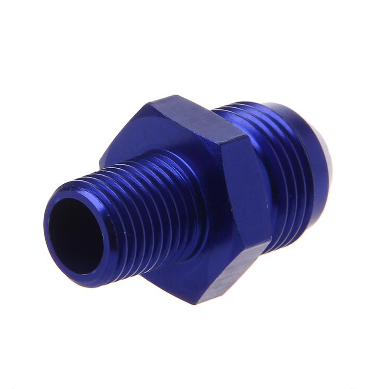 Various AN6 AN8 NPT Straight Male Hose Fitting Adapter Union Oil Line Pipe Connector Replacement Parts
