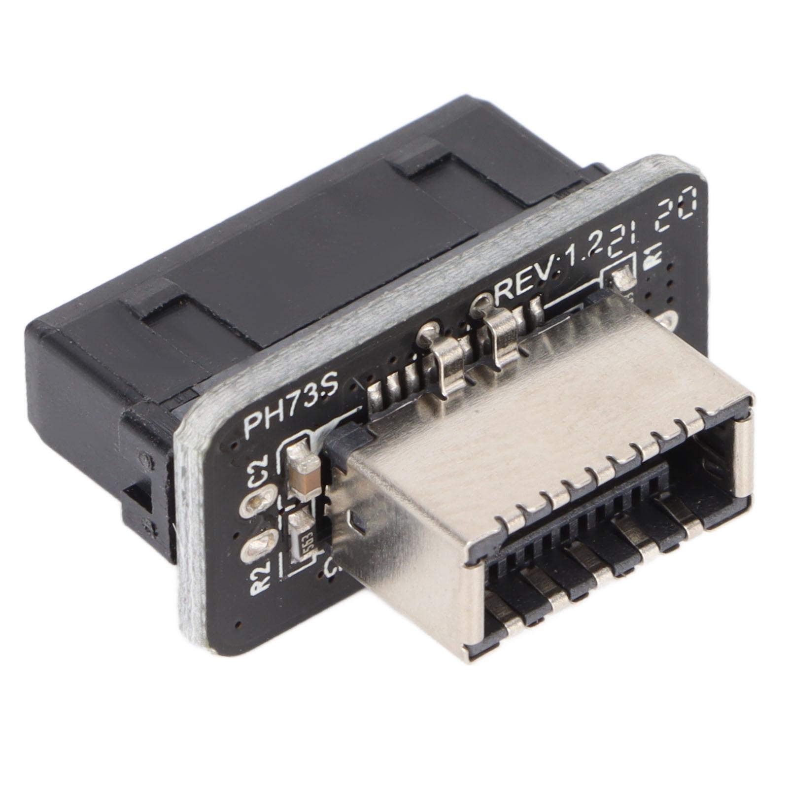 

USB-адаптер 19P20P to TypeE Интерфейс TypeC Стабильный сигнал Сильная помехоустойчивость