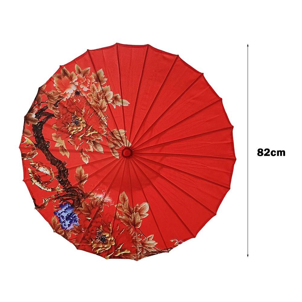 Chinese Antique Style Women Decorative Umbrella Bridesmaids Party Scenery
