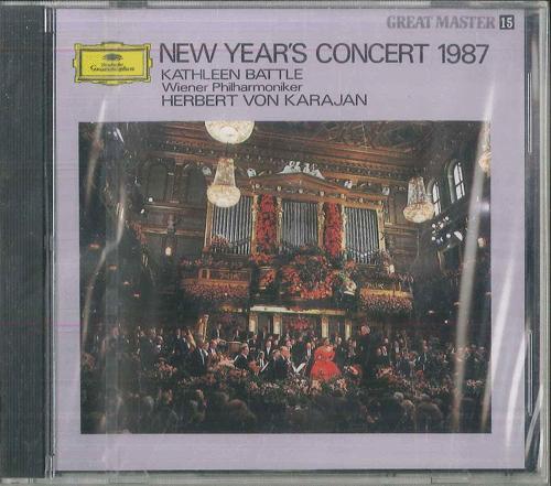 

CD HERBERT VON KARAJAN VIENER PHILHAR New Years Concert 1987 GS1014 POLYDOR Japan Classical Used