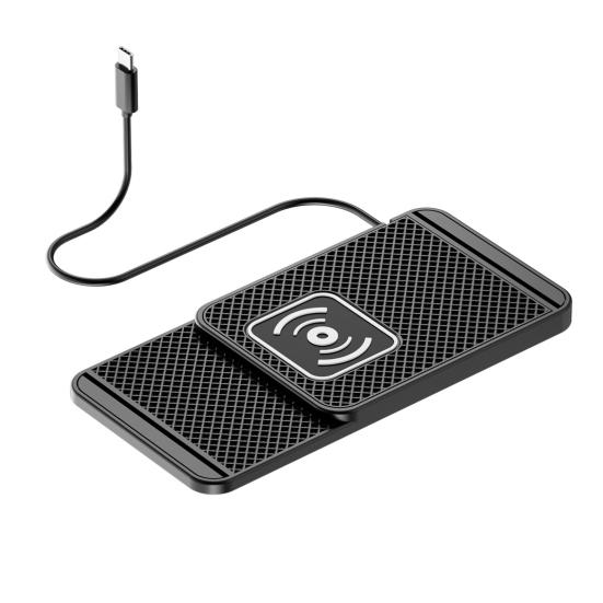 20W Phone Cordless Charging Mat Car Charger Overvoltage Protection Universal Intelligent Fast Wireless Phone Charger