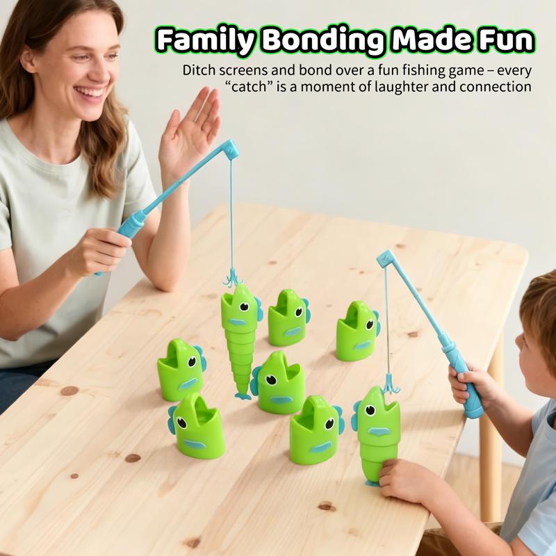 Fischerei-Meister Ausziehbarer Fischerei-Kampfspiel Eltern-Kind Interaktiv Feinmotorik Entwicklung Pädagogisches Puzzle-Spielzeug Für Kinder