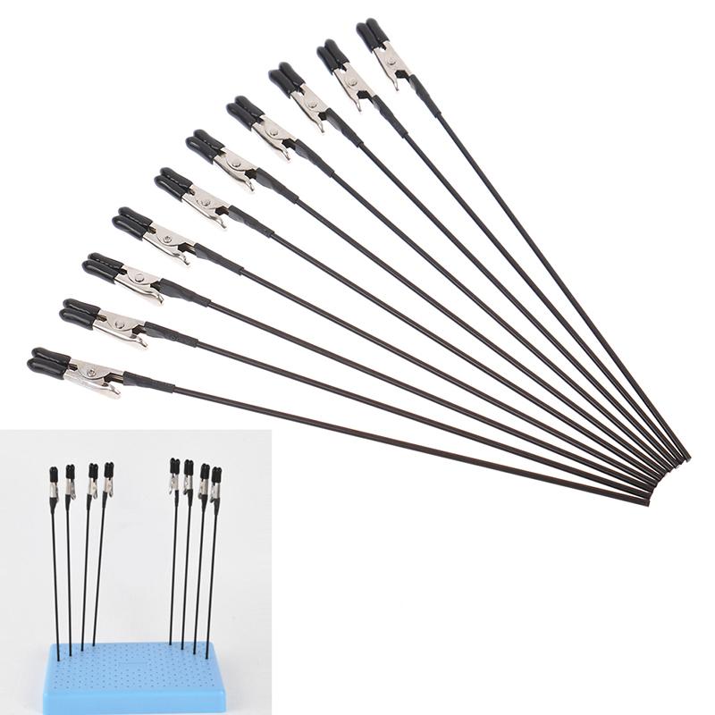 10Pcs  Metal Model Painting Tools Painting Clips Airbrush Alligator Clamp