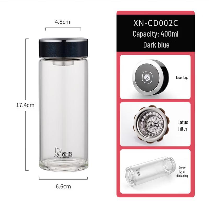 Heenoor Single-Layer Glass Tea Cup