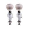 2Pcs Banjo Tuner Banjo Geared Machine Pearled Pegs Tuning 2 Head Tuner Tone Keys