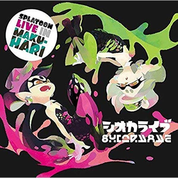 Splatoon Live in Makuhari Shiokalive Squid Sisters Music CD Sea O'colors NEW