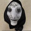 Smilende Spøgelse Maske Halloween Fest Kostume Tilbehør Latex Ansigtsskjold Unisex Voksen Én Størrelse