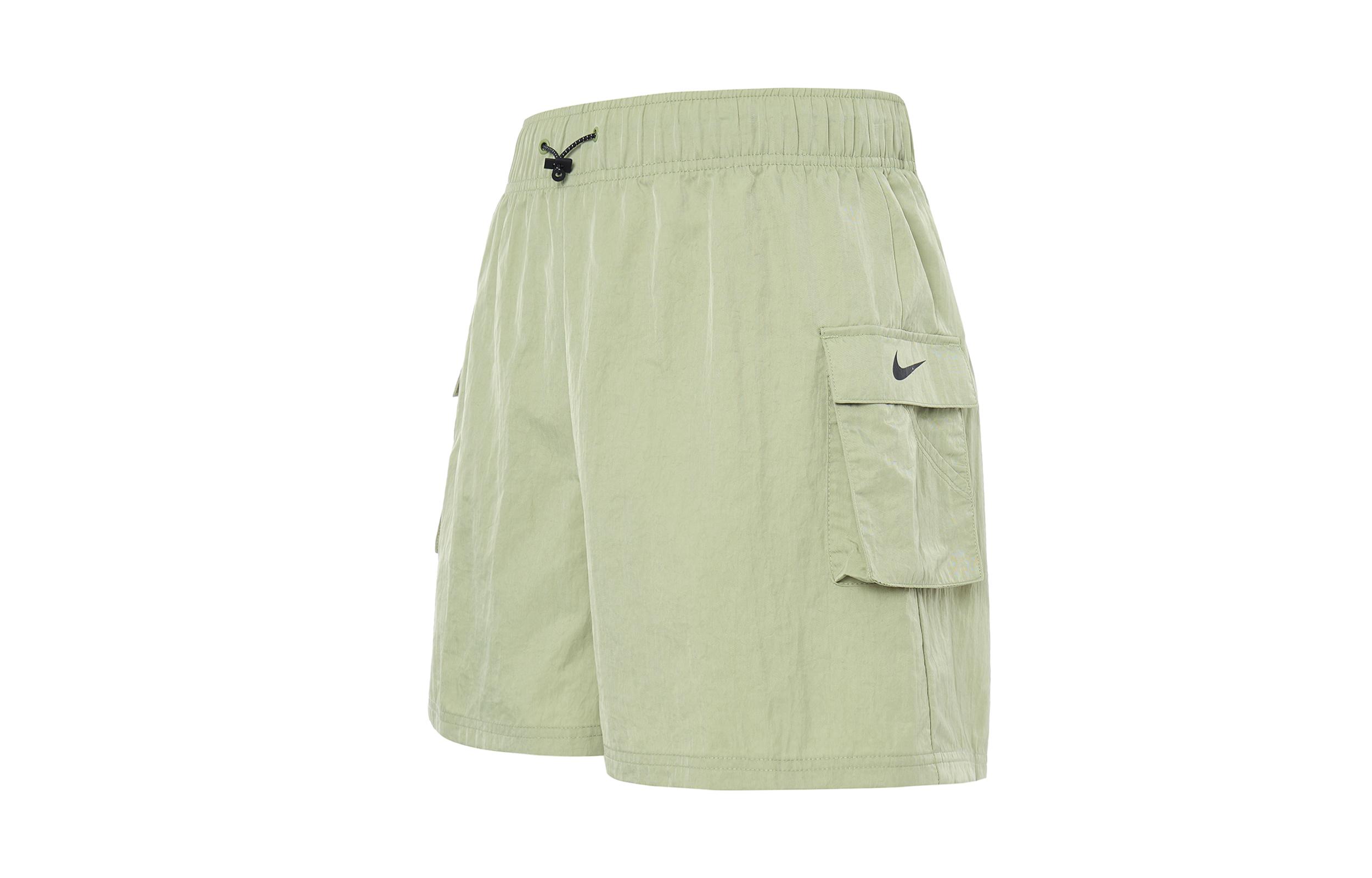 Nike Sportswear Essentials Casual Shorts Women s Oil Green Moderate DM6248-386 XL