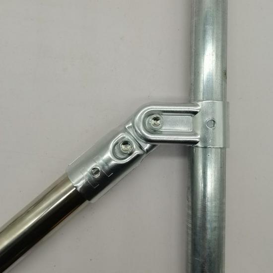 25mm Copper Pipe, Iron Pipe Fitting, Galvanized Steel Connector, Round Pipe Fixing, Two- or Three-Way Clip Accessories