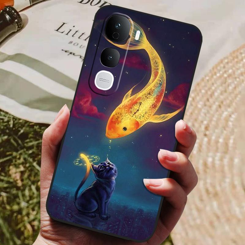 For Vivo Y400 Pro 5G Case Silicon Back Cover Phone Case for Vivo Y400 4G 5G Global Y 400 Pro Cases Soft bumper coque Shockproof