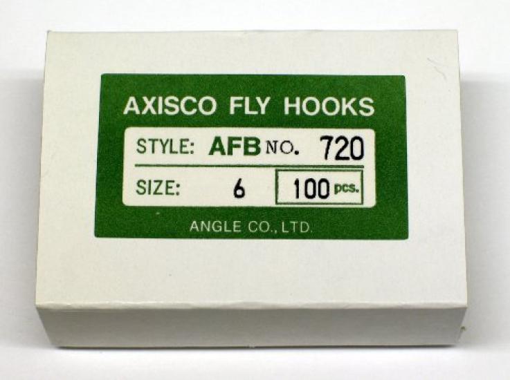 AXISCO Fly Hooks (100-Pack) AFB 720-#6 Fishing Hooks