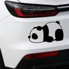 2pcs Cute Panda Vinyl Car Stickers Waterproof Decals for SUV RV Truck Travel Camping Creative Auto Decor Accessories