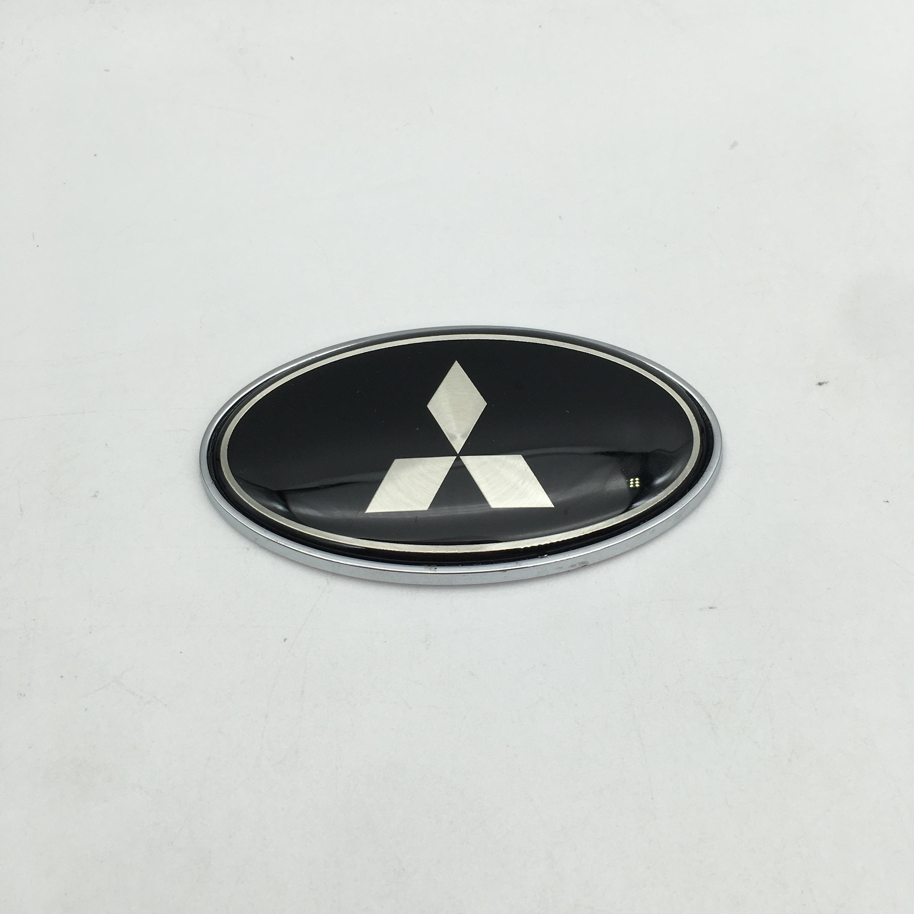 

1pcs for Mitsubishi Car Body Window Fender side Emblem Badge Decal rear tail bumper trunk Sticker styling Accessories