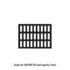 400x600x30mm, 3-ton load capacity