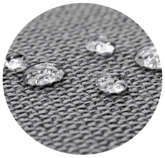 Quilted foam pillow 120x50 cm dark gray