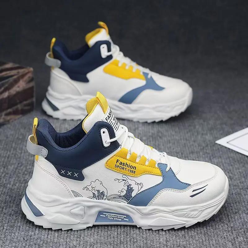 Sneakers Men Casual Autumn Vulcanized Shoes Male Walking Sport Shoes Outdoor Sneakers Male Sneakers Soft Sole/ Walking Shoes