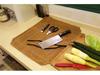 Portable Waxed Canvas Knife Storage Bag for Chefs and Outdoor Activities