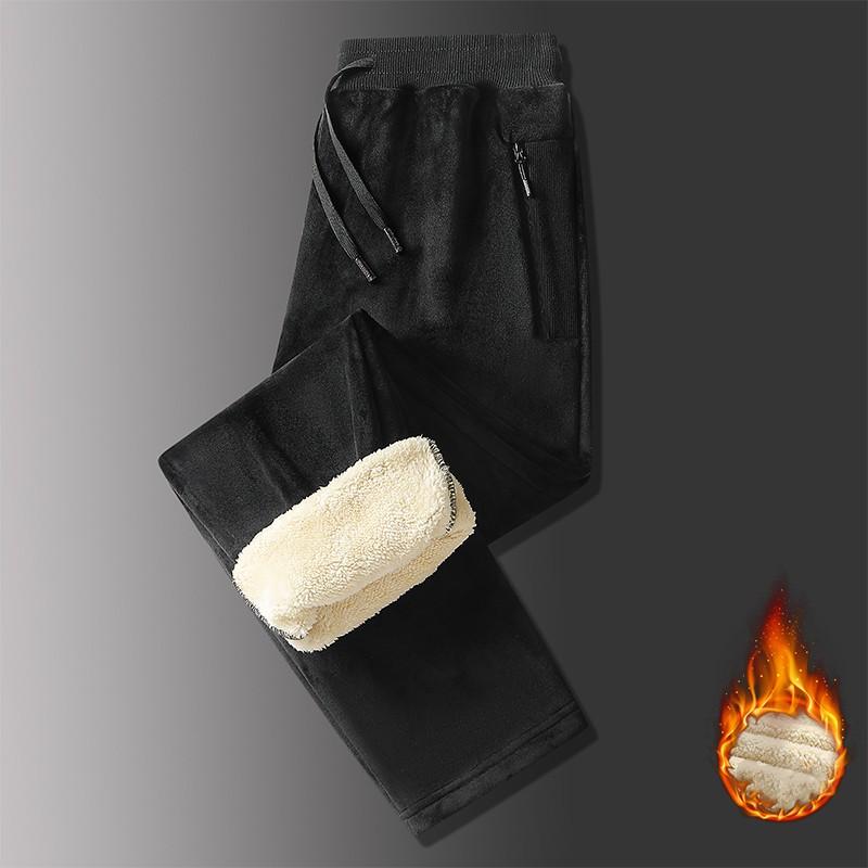 

Мужские модные зимние спортивные спортивные штаны с флисовыми и флисовыми брюками, теплые свободные брюки 8XL