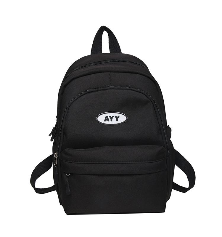 

Женская сумка для путешествий на открытом воздухе, школьный рюкзак большой вместимости чёрный