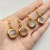 6Pairs 15mm/17mm Stainless Steel Earrings Floating Charms Locket Eardrop Glass Living Memory Earrings For Women Jewelry Making