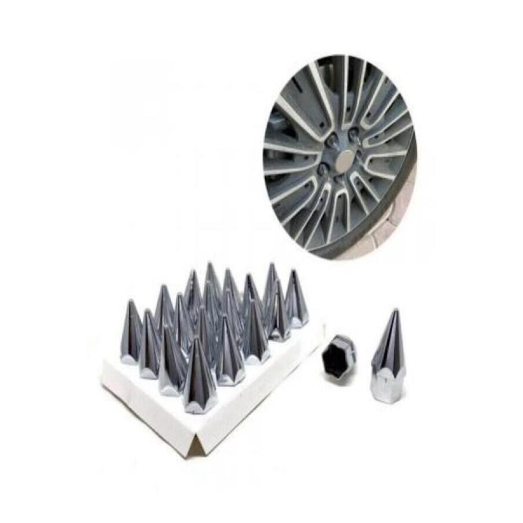 Špičatý odstraňovač krytu náboje kola Chrome 17 mm