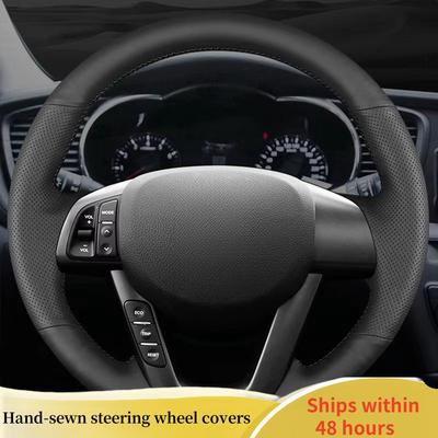 Car Steering Wheel Cover For Kia K5 Optima 2011 2012 2013 Ized DIY Car Accessories Interiors Original Steering Wheel Braid