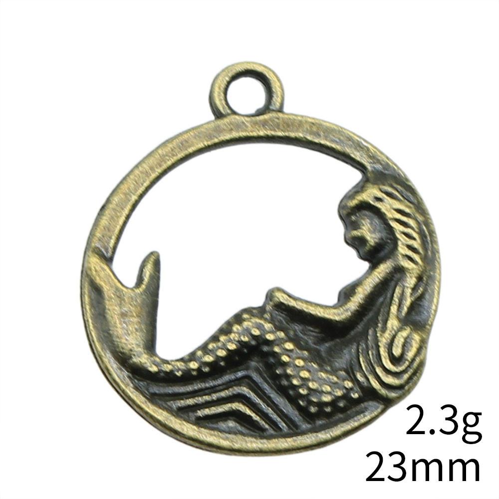 Back To School Charm Bracelet Italian Mermaid Charms Pendant Biz Pendants For Jewelry Crafting