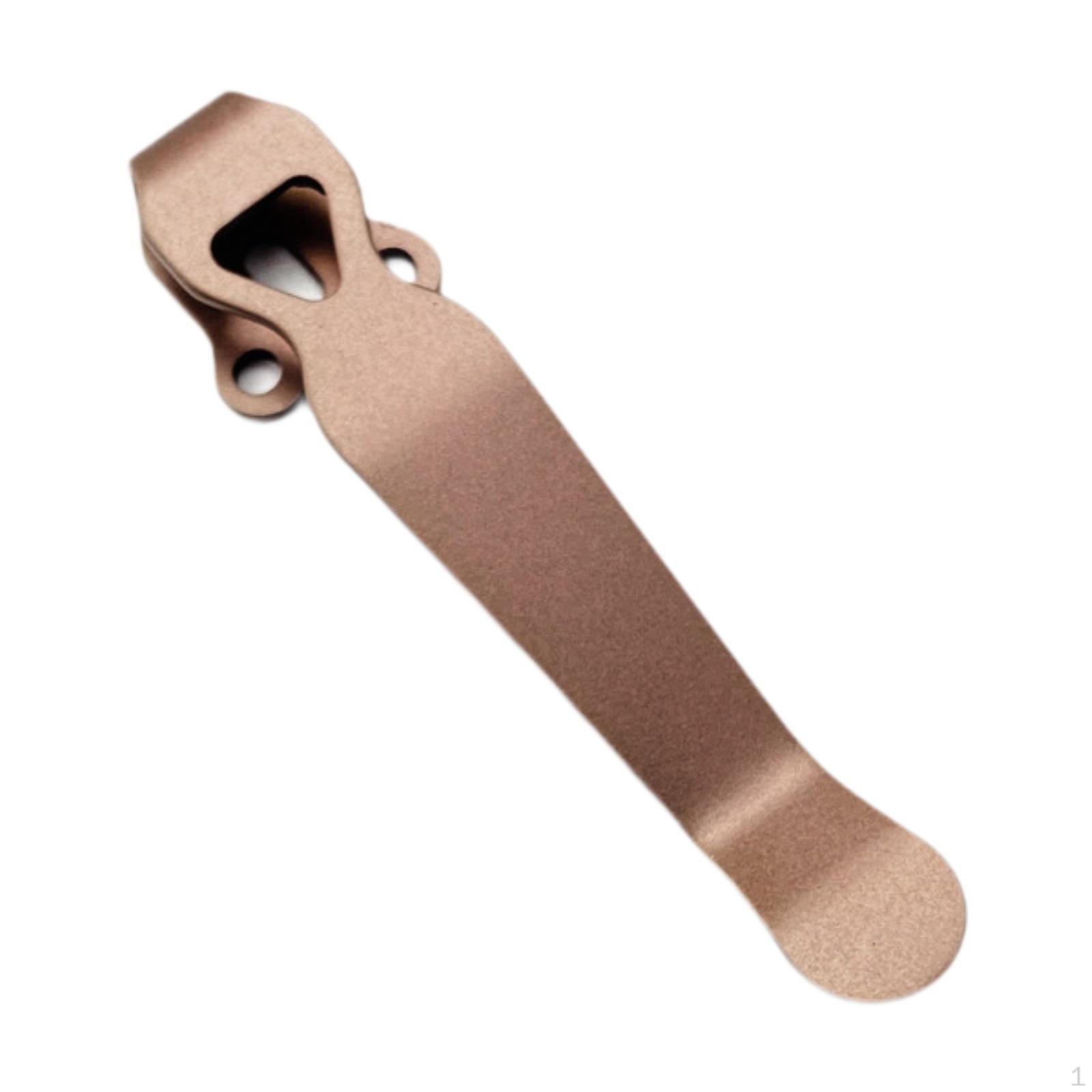 

Deep Carrry -pocket -clip Metal Adjustments for Outdoor Sports -replacement Clip Multitool Key розового золота