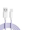 Apple 8/13/14 Fast Charging USB Cable - 27W PD, Colorful Braided Design.