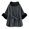 Women's Fashionable Cape Shawl Temperament Loose Plus Size Jacket