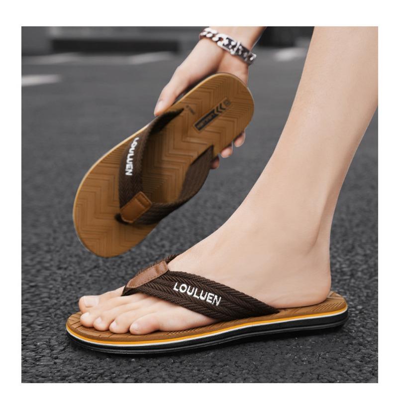 Summer Slippers Men Trendy Casual Beach Men's Flip Flops Home Use