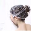 100pcs/set Disposable Shower Caps Plastic Waterproof Headgear Pink Spa Salon Hotel Hair Dye Women Elastic hair Cap Bathroom