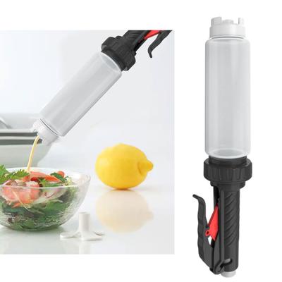 Nachfüllbarer 480ml Saucenspender Hängende Salatdressingflasche Gewürzspender Für stark frequentierte Restaurants Langlebig