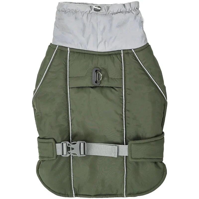 New Winter Big Dog Overalls Waterproof Dog Jacket for Medium Large Dogs Thicken Warm Dog Clothes French Bulldog Labrador Costume