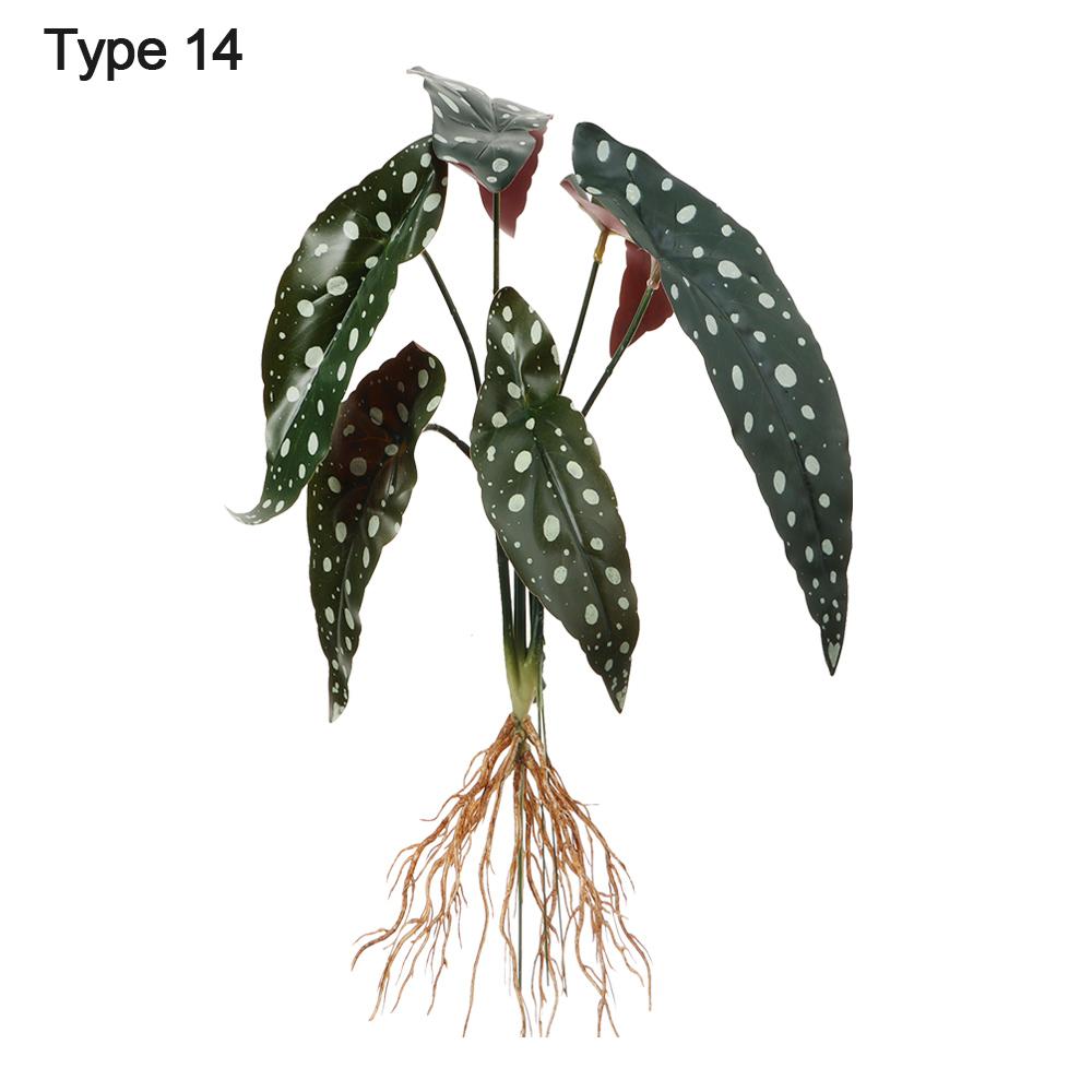 

Party Supplies Home Decoration Office Shop Simulation Greenery Plant Wall Artificial Hydroponic Plants With Root