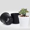 20pcs Plant Pots Small Flower Pots with Drainage Hole Durable Plastic Pots Nursery Small Flower Pot Bulk for Plants JXB