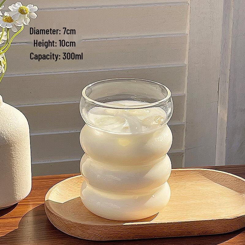 

Caterpillar Cute Household Glass Cup Set