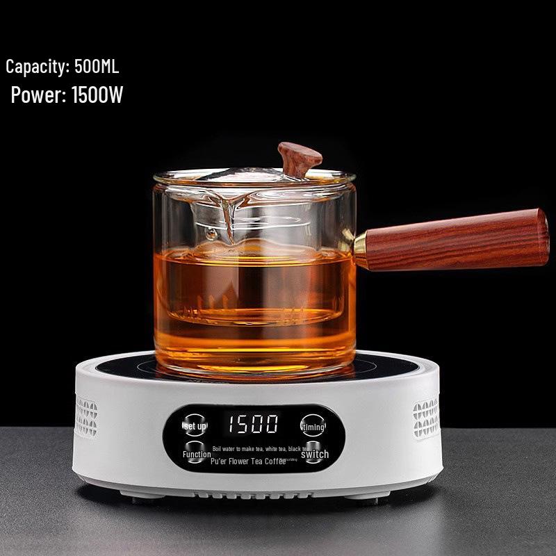 Mi Ceramic 1500W Mini Tea Maker & Induction Cooker - Automatic Warm, Compact Design for Home
