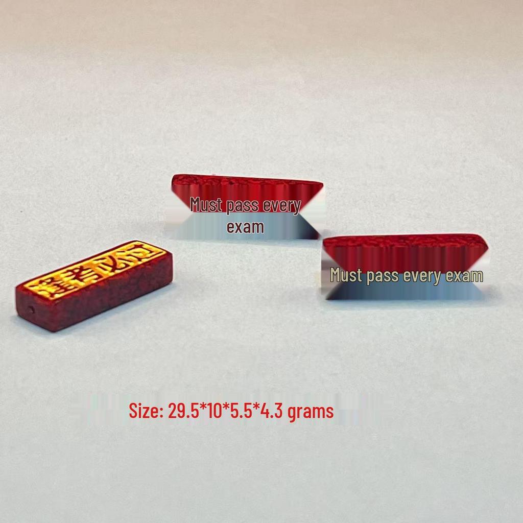 Original Gold-Plated Cinnabar Turtle Shell Fu Plaque and Gourd Pouch Accessories