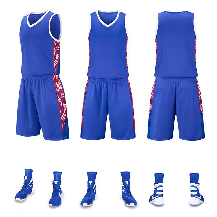 Basketball Suit Set Printed Breathable Jersey Adult Student Game Sports Children'S Training Jersey Vest