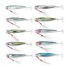 OHF Metal Jig Set 30g 40g Metal Jig Set 10 Pieces Live Assist Hook Included