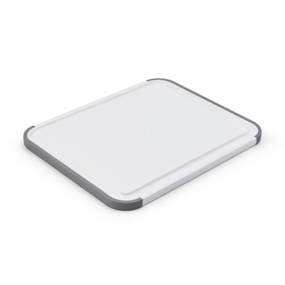 Nonabsorbent Cutting Board with Nonslip Edges Easy Cleanup Durable Poly Surface Chopping Slicing Dicing Food Preparation