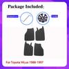 4 Piece Set Of Car Fender For Toyota HiLux N80 N90 N100 N110 1988~1997 Fender Splash Fender Auto Trim Panel Car